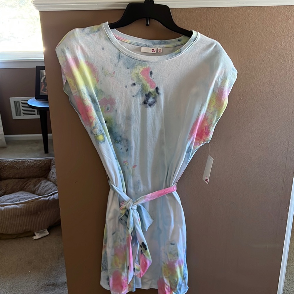 SO Tye dye dress, never worn